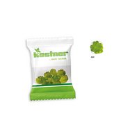 Fruchtgummi Kleeblatt bedruckt mit Logo