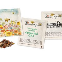 Samentüten Bienenschmaus mit Logo