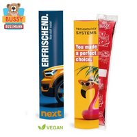Bussy Werbe-Eis mit Logo