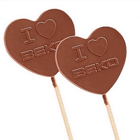 Schoko Lolly 25g mit Logo