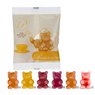 Tee Bären Fruchtgummi im kompostierbaren Werbetütchen bedruckt mit eigenem Logo