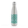 Silberne Vakuumisolierte Stainless Steel Flasche 500ml mit Logo