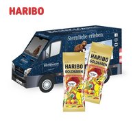 3D Präsent Transporter Haribo Goldbären mit Logo