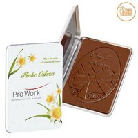 Schokoladentafel 60g Osterei in der Dekordose bedruckt mit Logo