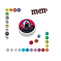 Personalisierte M&M’s Schokolinsen in Metallbox mit Logo