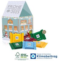 3D Präsent Haus Ritter SPORT T Schokotäfelchen mit Logo