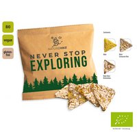 BIO Mais Kusperecken mit Werbedruck 12g bedruckt mit Logo