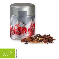 Bio Glühweingewürz fein ca. 60g Metalldose Midi silber mit Logo