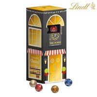 Mini Kugel Tower Adventskalender Lindt mit Logo