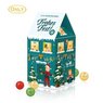 Adventskalender-Haus XL Fairtrade Schokolade mit Logo