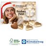 Präsentbox Business mit Lindt Schokoherzen mit eigenem Logo