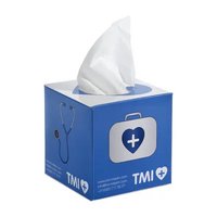 Taschentuchbox mit Logo