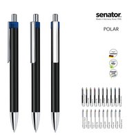 Senator Kugelschreiber Polar bedruckt mit eigenem Logo