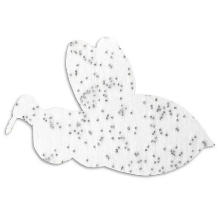 Samenpapier auf A6-Karte mit Logo