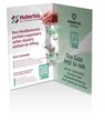 Cover Card mit Traubenzucker-Röllchen bedruckt mit Logo