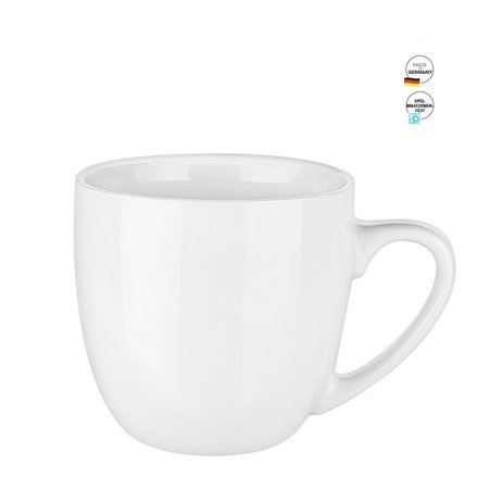 senator® Appeal große Porzellantasse bedruckt mit Logo