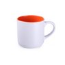 Keramikbecher DIEGO PURE orange mit individueller Werbung