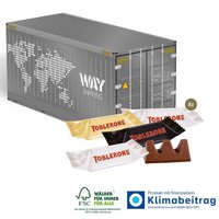 3D Präsent Container Toblerone Mini mit eigenem Logo