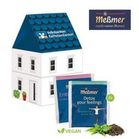 3D Präsent Haus mit Meßmer mit Logo