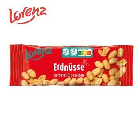 Inhalt Lorenz Erdnüsse im Werbeschuber