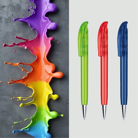 Senator Kugelschreiber Challenger Clear MT als Werbegeschenk