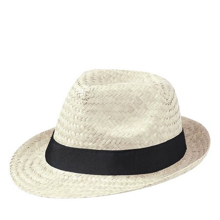 Strohhut Mestral mit Logo