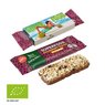 BIO Müsliriegel SUPERFOOD Cranberry + Kokos mit Logo