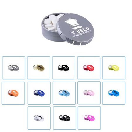 Super Mini Klick-Klack Dose mit Logo