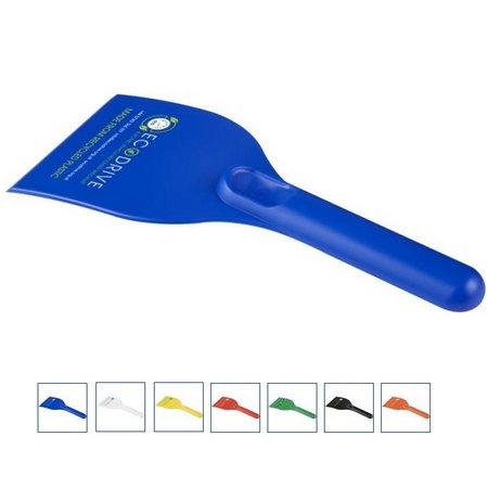 Chilly großer Eiskratzer aus recyceltem Kunststoff mit eigenem Logo