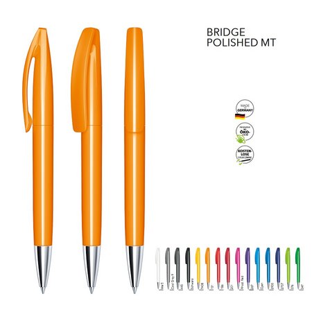 Senator Kugelschreiber Bridge Polished MT bedruckt mit eigenem Logo