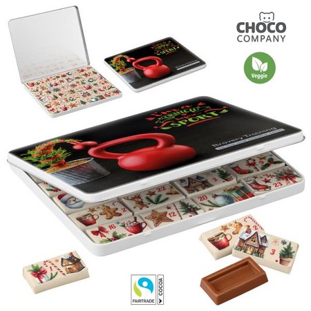 Adventskalender MAXI Dekordose  mit Logo
