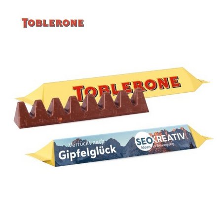 TOBLERONE Riegel im Werbeschuber 35g mit eigenem Logo