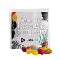 Tüte mit Jelly Beans mit Logo