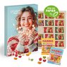Adventskalender mit Haribo Fruchtgrummi mit Logo