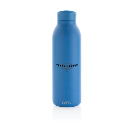 Avira Avior RCS recycelte Stainless-Steel Flasche 500ml bedrucken lassen bedrucken Werbegeschenk