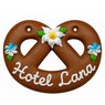 Lebkuchen-Brezel 12 cm mit Logo