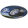 Brite-Mat® runder Untersetzer mit Reifenmaterial mit eigenem Logo