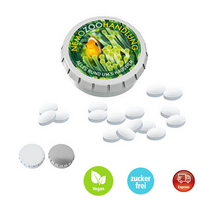 SUPER-MINI-Drück-mich-Dose Cool Ice mit Logo