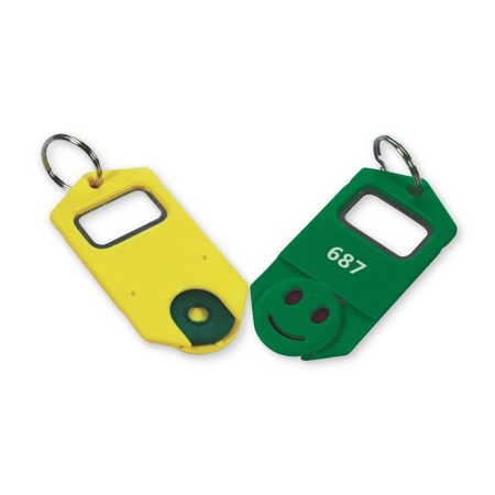 Schlüsselanhänger mit Flaschenöffner und EK-Chip mit Logo