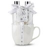 Verpacktes Wellness-Geschenkset Snowflake mit Logo