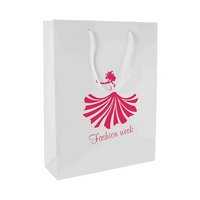 Papiertasche glanz-laminierte 220x100x175 mm als Werbegeschenk