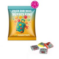 Fruchtkaramellen 20g im Werbetütchen bedruckt mit Logo