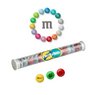 Röhrchen mit bedruckte M&M mit Werbedruck