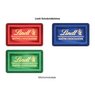 Täfelchen Adventskalender Eco Papierblister Lindt als Werbegeschenk