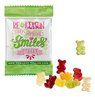 Fruchtgummi Vegane Smart-Bärchen in kompostierbarer Verpackung mit Logo