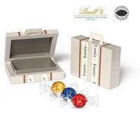 Koffer Lindt Lindor Kugeln mit Logo