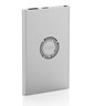 Silberne 4.000mAh Type-C Powerbank aus RCS recyceltem ABS & Aluminium