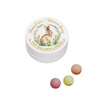 Papier XS-Taschendose Fruchtbonbons mit Logo