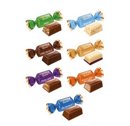 Füllvarianten 3D Präsent Transporter mit Merci Petits