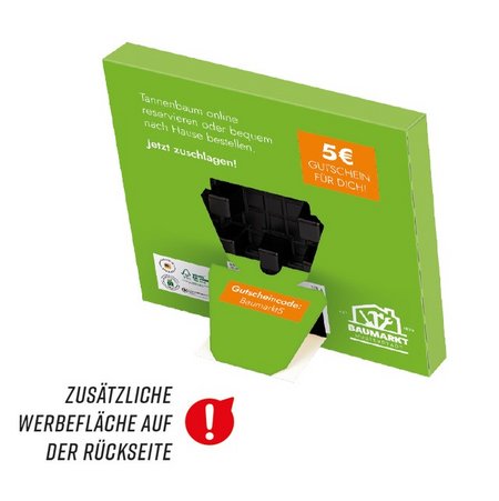 Minikugel Adventskalender Lindt ECO mit eigenem Logo